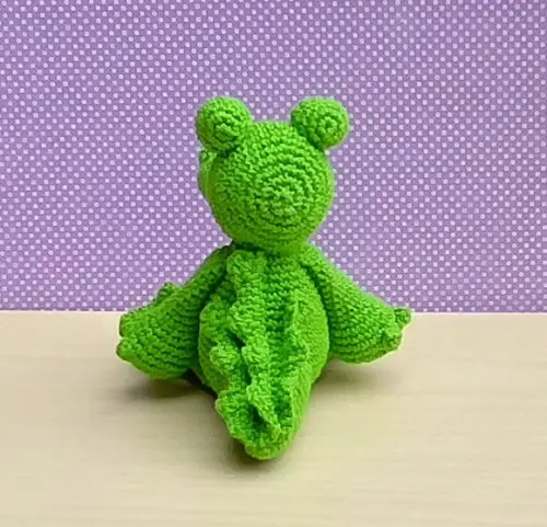 Crocodilo Dante Amigurumi