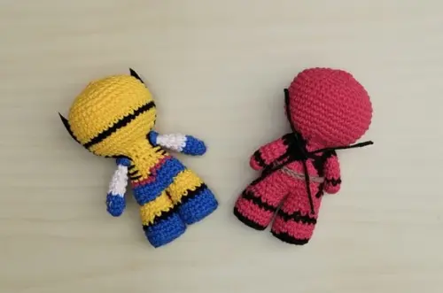 Deadpool & Wolverine Amigurumi