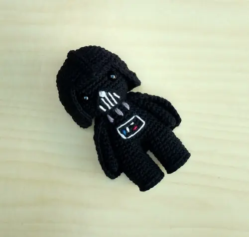 Darth Vader - Star Wars Amigurumi ** Pronta Entrega