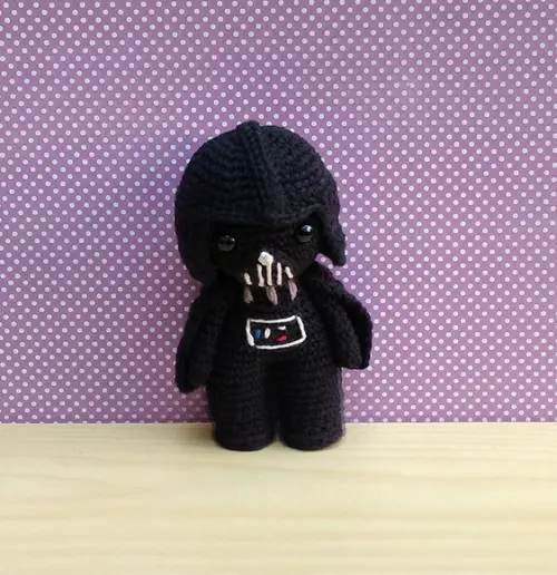 Darth Vader - Star Wars Amigurumi ** Pronta Entrega
