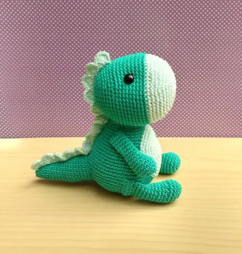 Dinossauro Dino Amigurumi
