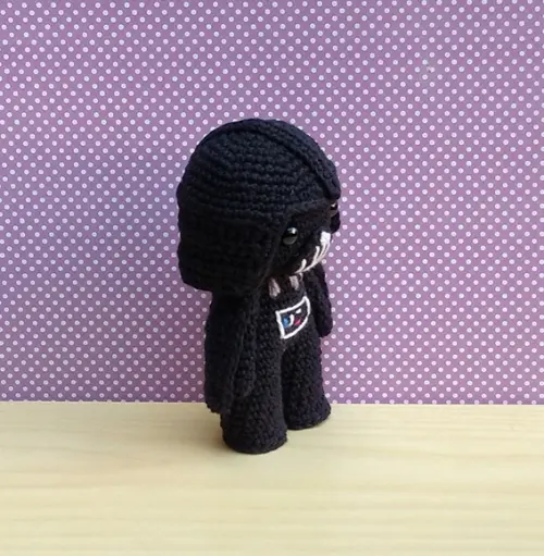 Darth Vader - Star Wars Amigurumi ** Pronta Entrega