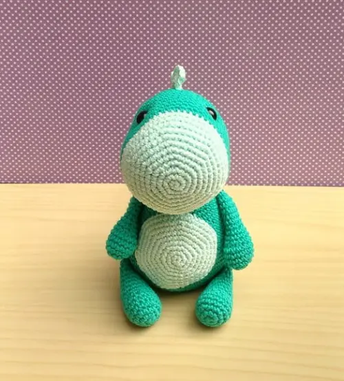 Dinossauro Dino Amigurumi