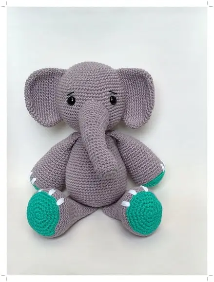 Elefante Nuno Amigurumi