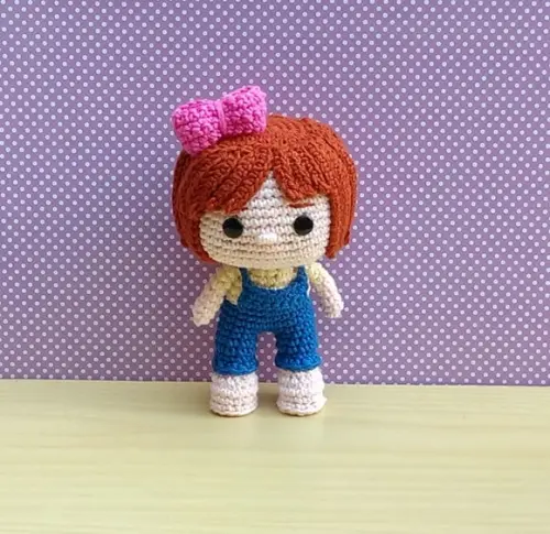 Ellie Criança ( Up! Altas Aventuras ) Amigurumi