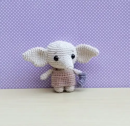 Elfo Dobby - Harry Potter Amigurumi *pronta Entrega