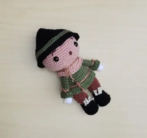 Espantalho ( o Mágico de Oz) Amigurumi