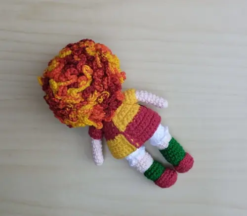 Emília - Sítio do Pica Pau Amarelo Amigurumi *pronta Entrega