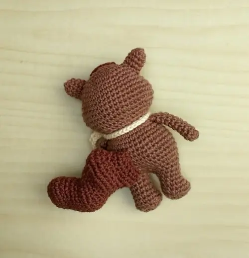 Esquilo Alfred (coleção Bosque) Amigurumi