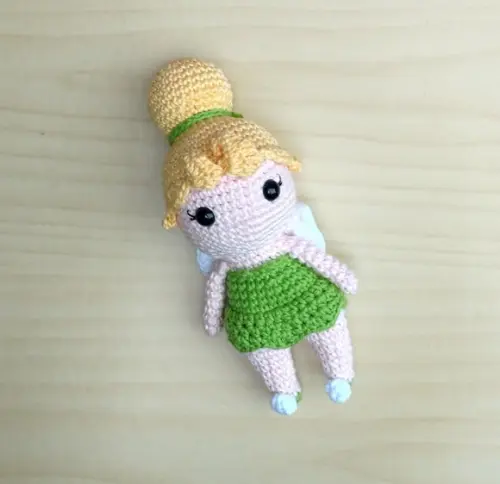 Fada Tinkerbell (sininho) Amigurumi