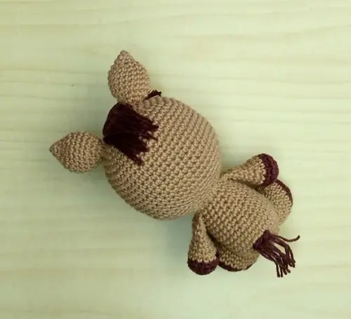 Fazendinha Baby - Cavalo Amigurumi