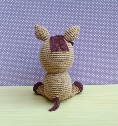 Fazendinha Cavalo Tobias Amigurumi