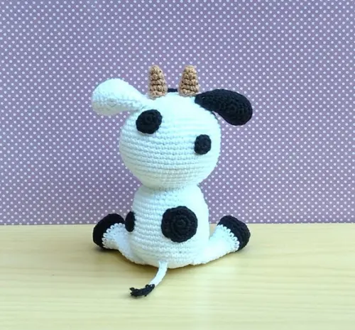 Fazendinha Vaca Betina Amigurumi