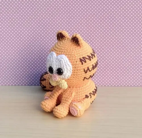 Garfield Baby Amigurumi ** Pronta Entrega
