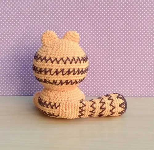 Garfield Baby Amigurumi ** Pronta Entrega