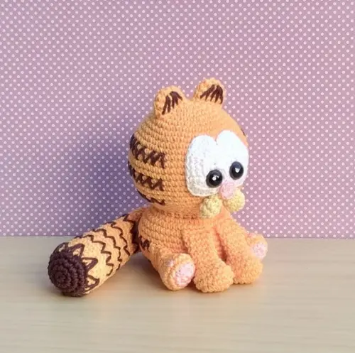 Garfield Baby Amigurumi ** Pronta Entrega