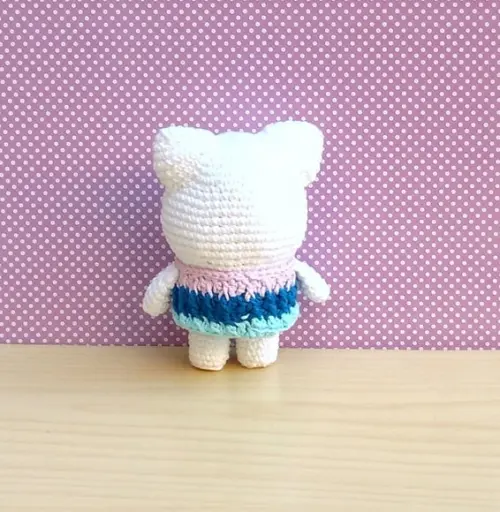 Gato Cake 21cm Amigurumi