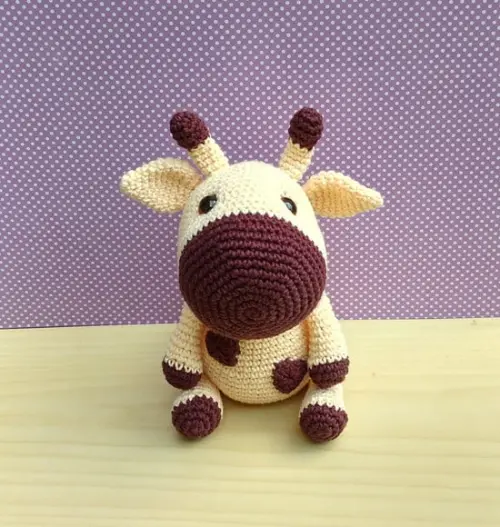 Girafa Kirin Amigurumi