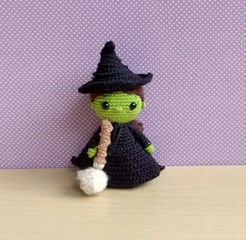 Glinda e Elphaba - Wicked Amigurumi