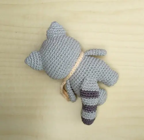 Guaxinim Dimi (coleção Bosque) Amigurumi
