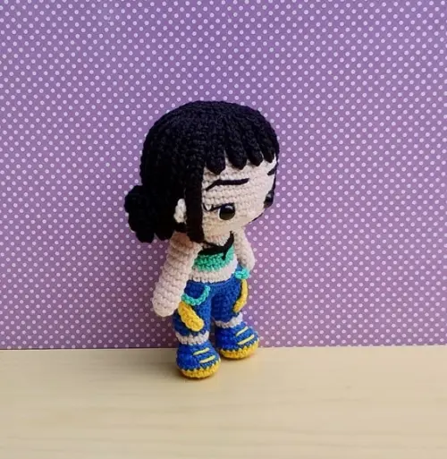 Guerreiras do K-pop - Huntrix - Zoey Amigurumi