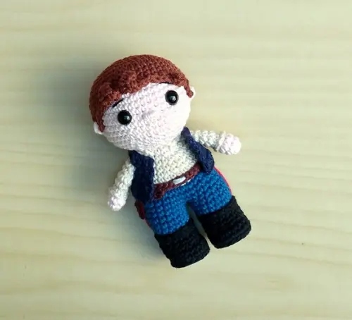 Han Solo ( Star Wars ) Amigurumi