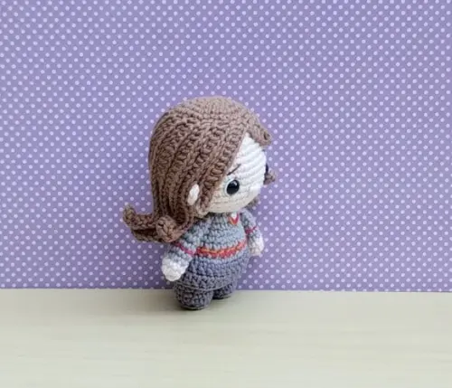 Hermione- Harry Potter Amigurumi *pronta Entrega