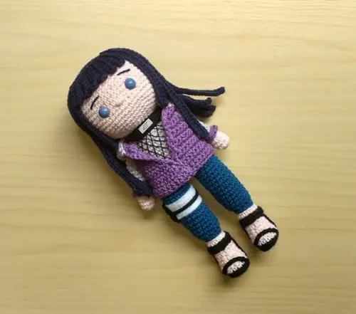 Hinata Hyuga 30cm ( Naruto Shippuden) Amigurumi