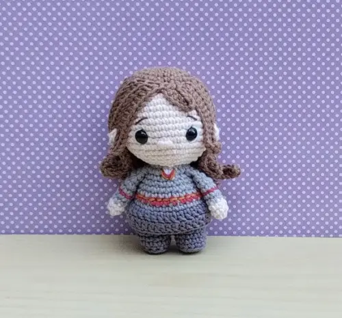 Hermione- Harry Potter Amigurumi *pronta Entrega