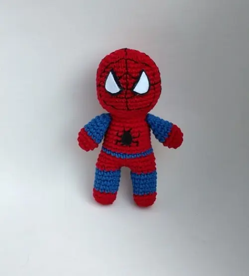 Homem Aranha Amigurumi