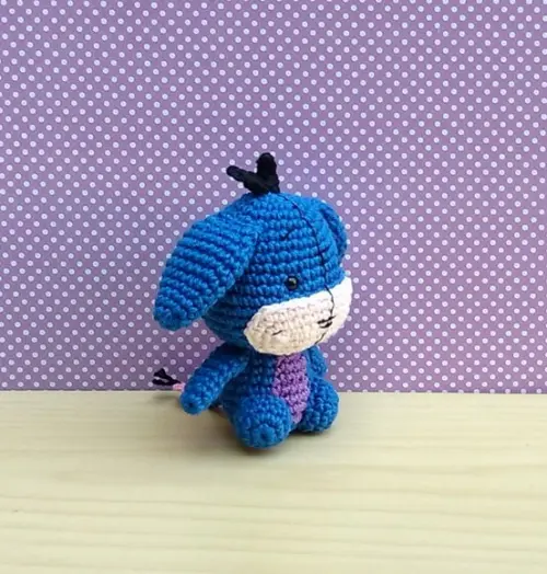 Ió ( Turma do Ursinho Pooh ) Amigurumi