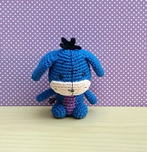 Ió ( Turma do Ursinho Pooh ) Amigurumi