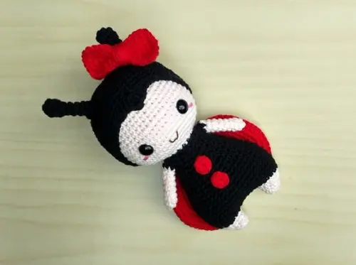 Joaninha Gaby Amigurumi