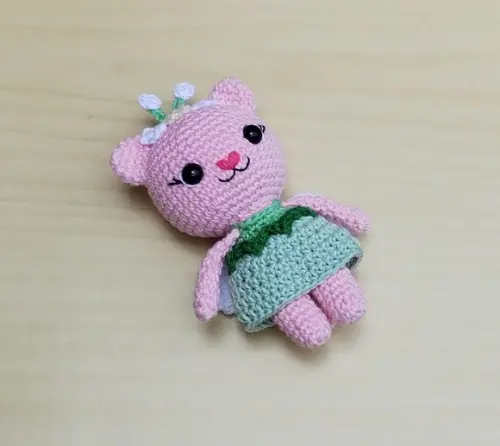 Kitty Fada ( a Casa Mágica da Gabby) Amigurumi