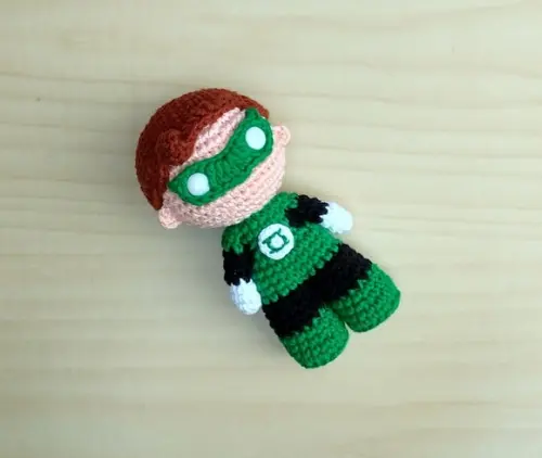 Lanterna Verde Amigurumi