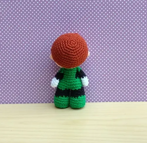 Lanterna Verde Amigurumi
