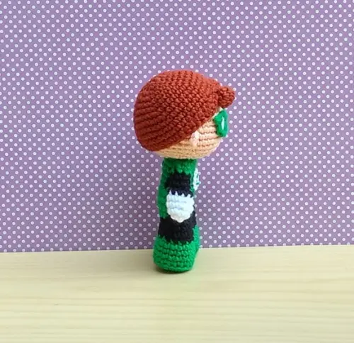 Lanterna Verde Amigurumi
