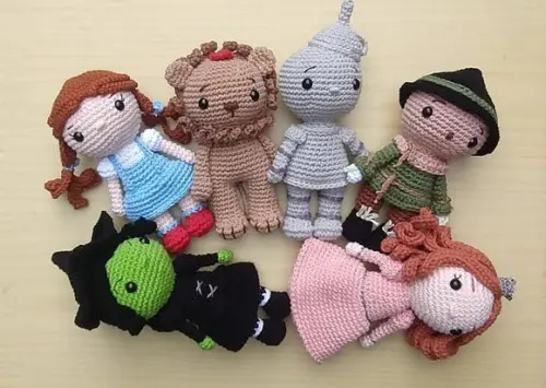 Leão Covarde ( o Mágico de Oz ) Amigurumi