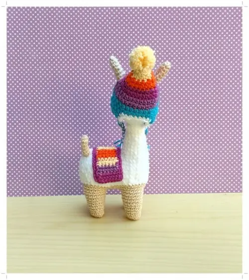 Lhama Pacha Amigurumi