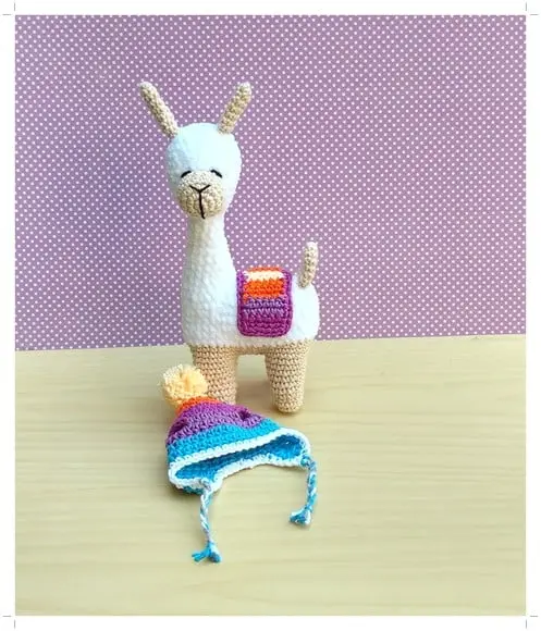 Lhama Pacha Amigurumi