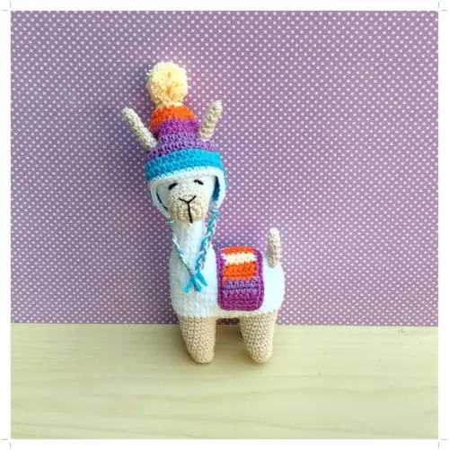 Lhama Pacha Amigurumi