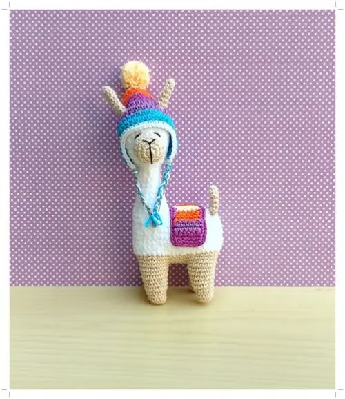 Lhama Pacha Amigurumi