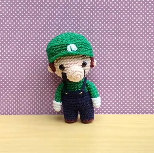Luigi Chibi - Super Mario Amigurumi