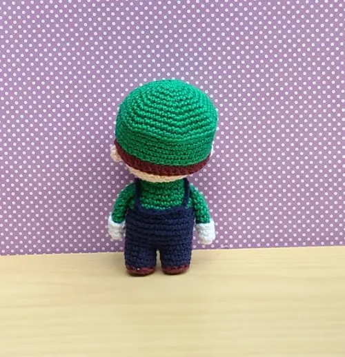 Luigi Chibi - Super Mario Amigurumi