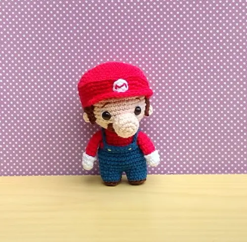 Mario Chibi - Super Mario Amigurumi