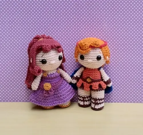 Megara (hércules) Amigurumi ** Pronta Entrega