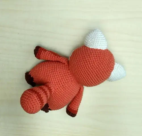 Mei Mei Panda Vermelho Amigurumi (red Crescer É Uma Fera)