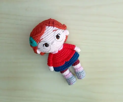 Meilin Lee (mei Mei) Amigurumi (red Crescer É Uma Fera)