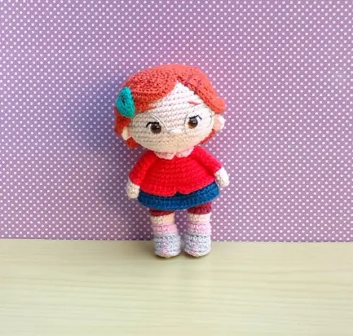 Meilin e Mei Panda Amigurumi -red Crescer É Uma Fera