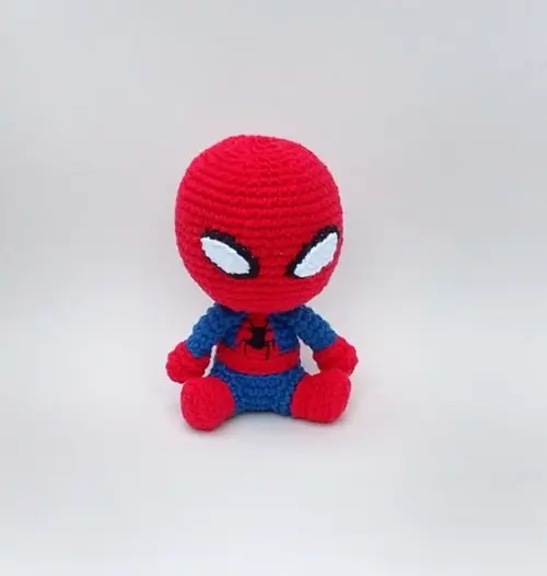 Menino Aranha (homem Aranha) Amigurumi